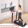 71j-f+gHXcL._AC_SL1500_ CITYSPORTS Elektrisches Laufband, klappbar, bis zu 12 km/h, mit LED-Display, App-Steuerung und 360° Tablet-Halter, kompakte Walking-Matte für Zuhause und Büro (Neuwertig)