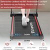 71r931s1rbL._AC_SL1500_ CITYSPORTS Elektrisches Laufband, klappbar, bis zu 12 km/h, mit LED-Display, App-Steuerung und 360° Tablet-Halter, kompakte Walking-Matte für Zuhause und Büro (Neuwertig)