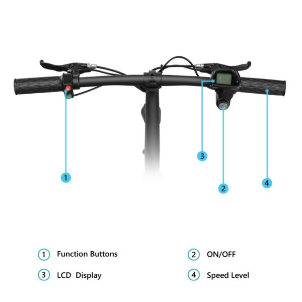 m5-elite-2 BOGIST M5 ELITE – Honey Whale (Zimablue-Version), tragbares Mini-Elektromotorrad, 500W, 48V, 45 km Reichweite, 13,6Ah herausnehmbarer Akku, 14-Zoll-Reifen