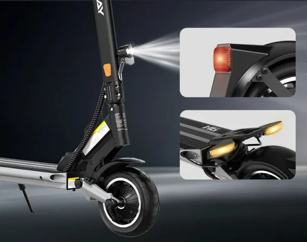 HITWAY H6 Straßenzugelassener ABE Elektroroller, 10 Zoll, 500W, 48V 15,6 Ah E-Scooter